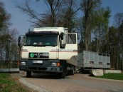 LKW MAN mit Anhänger